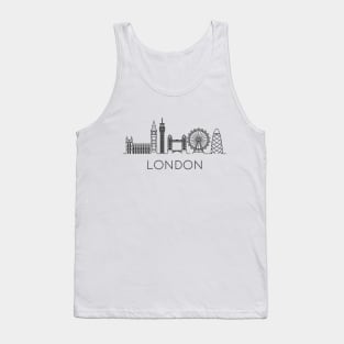 London Skyline Tank Top